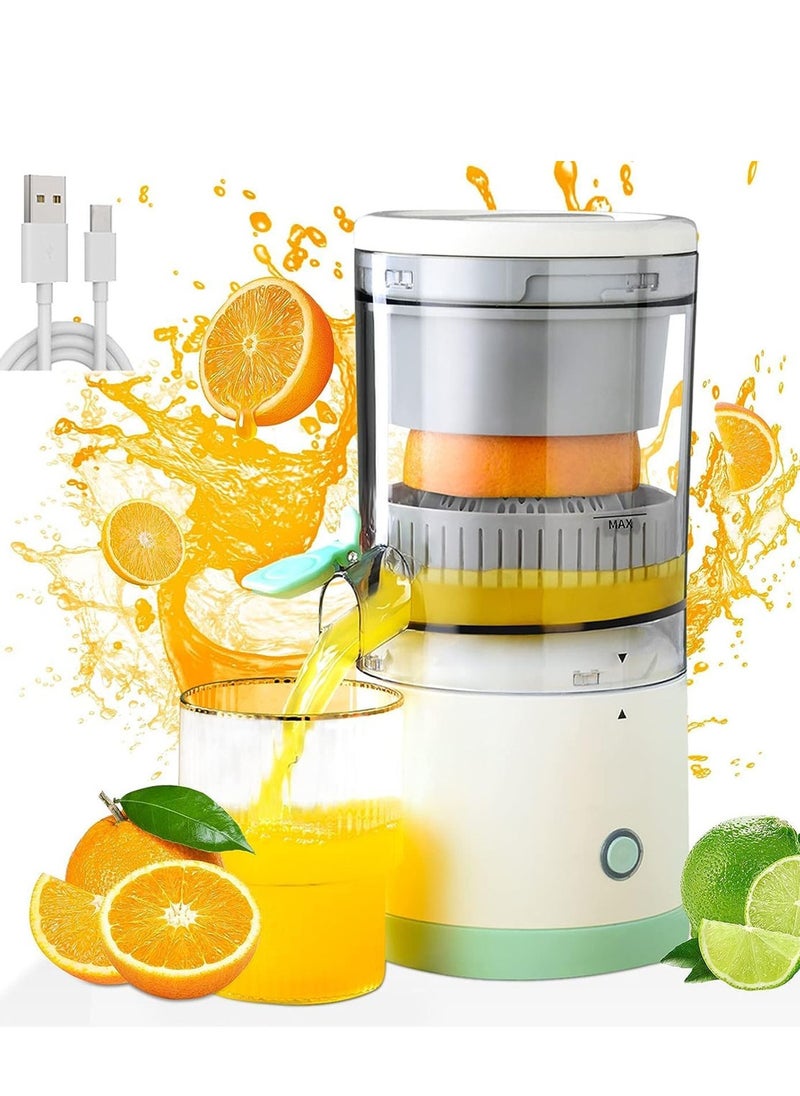 Arabest - Electric Citrus Juicer, Powerful Juice Squeezer with USB Charging Cable, Electric High Juice Yield Juicer for Squeezing Oranges, Lemons, Kiwis and grapefruits - Image 1