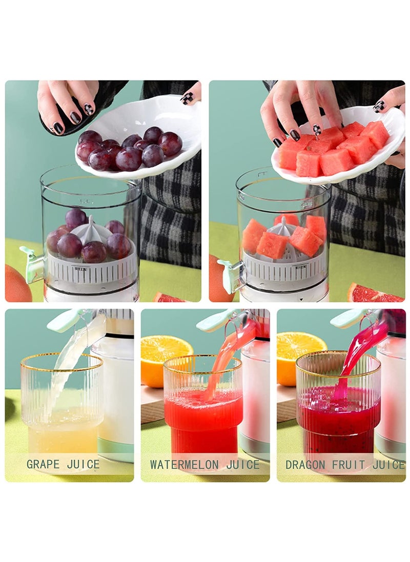 Arabest - Electric Citrus Juicer, Powerful Juice Squeezer with USB Charging Cable, Electric High Juice Yield Juicer for Squeezing Oranges, Lemons, Kiwis and grapefruits - Image 1