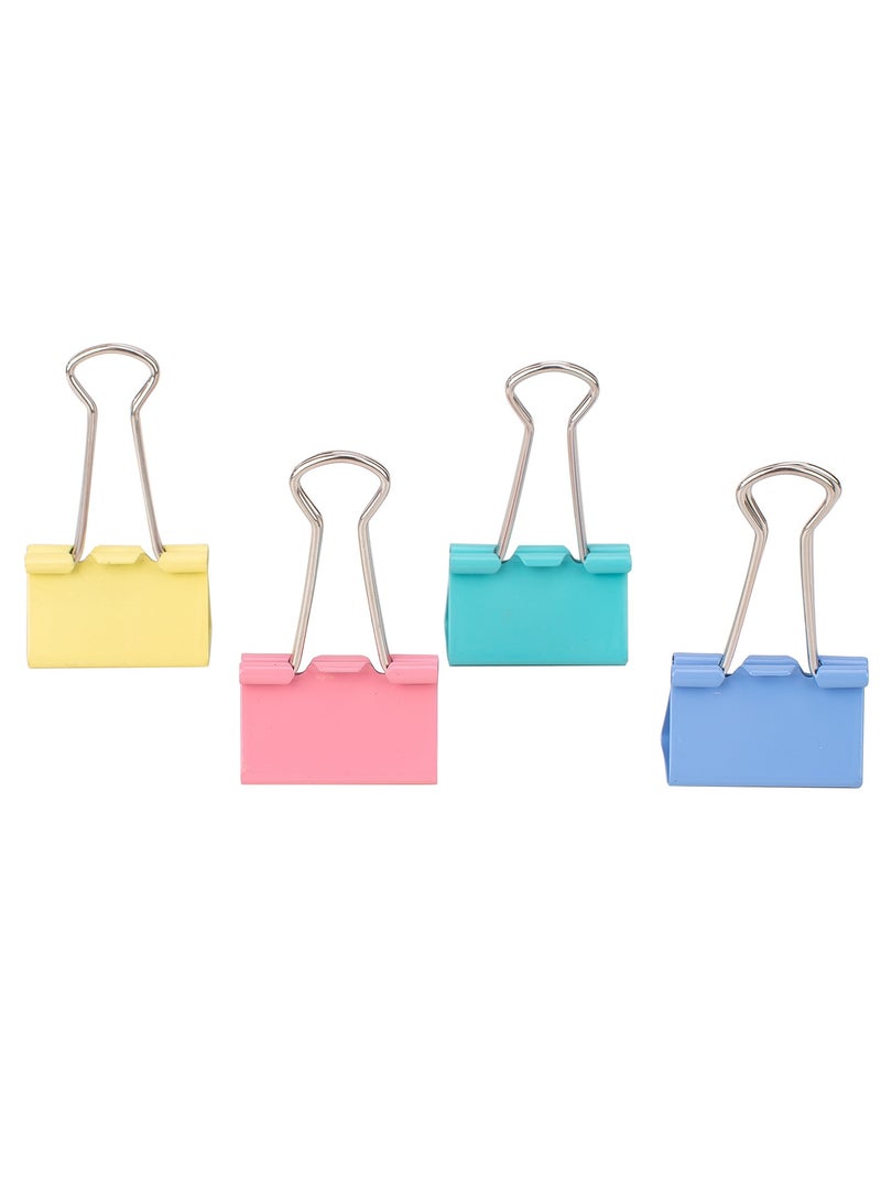 Deli E8553A Binder Clips - 32mm - Assorted Colors - Image 3