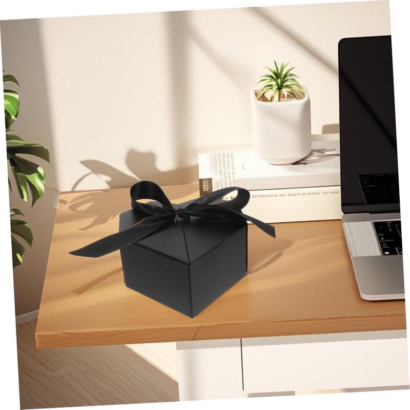 Heart Shaped Gift Box With Ribbon For Flowers Valentine Anniversary Decoration - Image 5