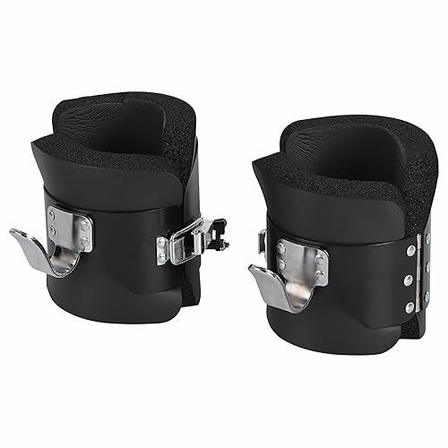 BORDSTRACT Anti Gravity Inversion Boots, Hang Up Boots for Stress Relief and Fitness, Solid Steel Frame for Ab Crunch, Abdominal Sit Up, Hooks Bar Therapy, Core Gym Fitness Exerciser - Image 1