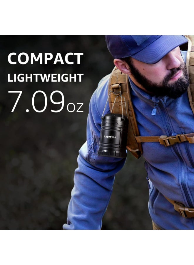 أل أيه بريشوس مصباحان LED قابلان لإعادة الشحن يعملان بالطاقة الشمسية/التيار المستمر، متعدد الوظائف، مناسبان للتخييم، مصباح خيمة محمول، فانوس حصان، إصدار 3.7 - Image 2