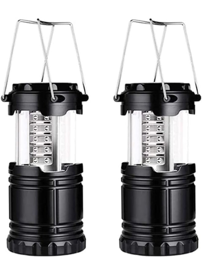 أل أيه بريشوس مصباحان LED قابلان لإعادة الشحن يعملان بالطاقة الشمسية/التيار المستمر، متعدد الوظائف، مناسبان للتخييم، مصباح خيمة محمول، فانوس حصان، إصدار 3.7 - Image 1