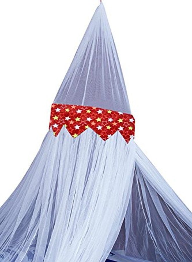 CREATIVE TEXTILES ناموسية سرير مزدوج قابلة للطي والتعليق، مصنوعة من البوليستر - Image 3