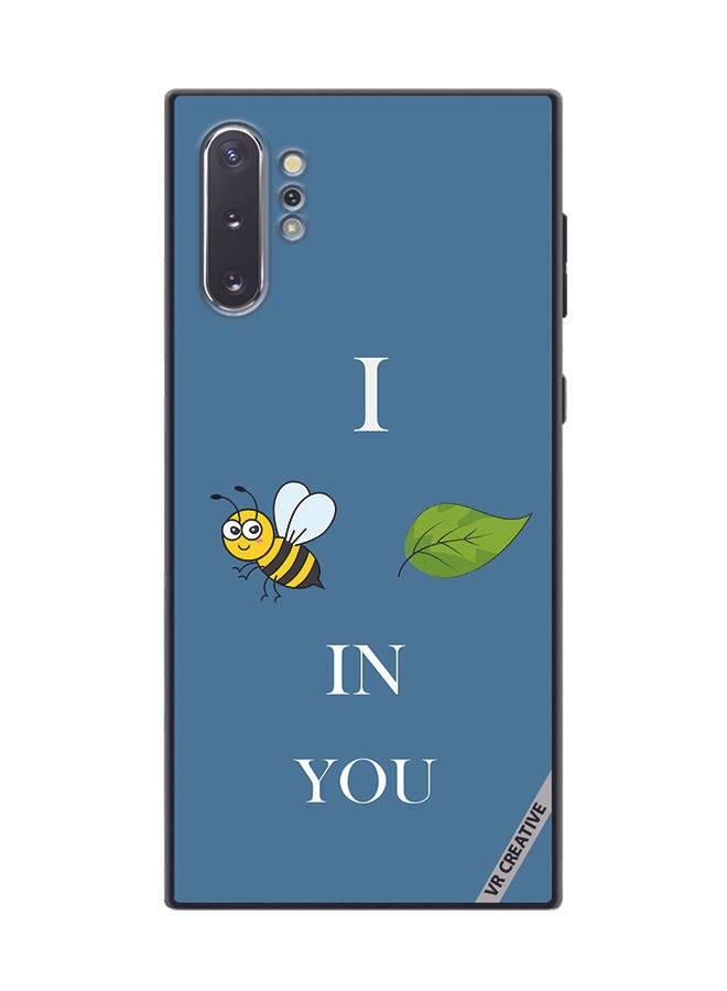 VR CREATIVE Protective Case Cover For Samsung Galaxy Note10 Plus 5G Quotes Design Multicolour - Image 1