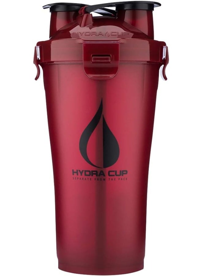 HYDRA CUP - 30Oz Dual Threat Shaker Bottle, Shaker Cup + Water Bottle, Leak Proof, Awesome Colors, Save Time & Be Prepared 2 Count (Pack Of 1) - Image 1