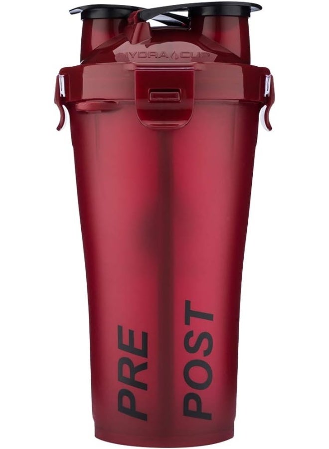HYDRA CUP - 30Oz Dual Threat Shaker Bottle, Shaker Cup + Water Bottle, Leak Proof, Awesome Colors, Save Time & Be Prepared 2 Count (Pack Of 1) - Image 2