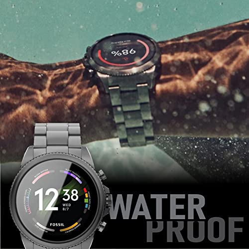 SupCares Military-Grade Gorilla Tempered Glass Screen Protector for Fossil Gen 6 (42 mm / 44 mm) With Installation Kit | Transparent | Pack of 2 - Image 5
