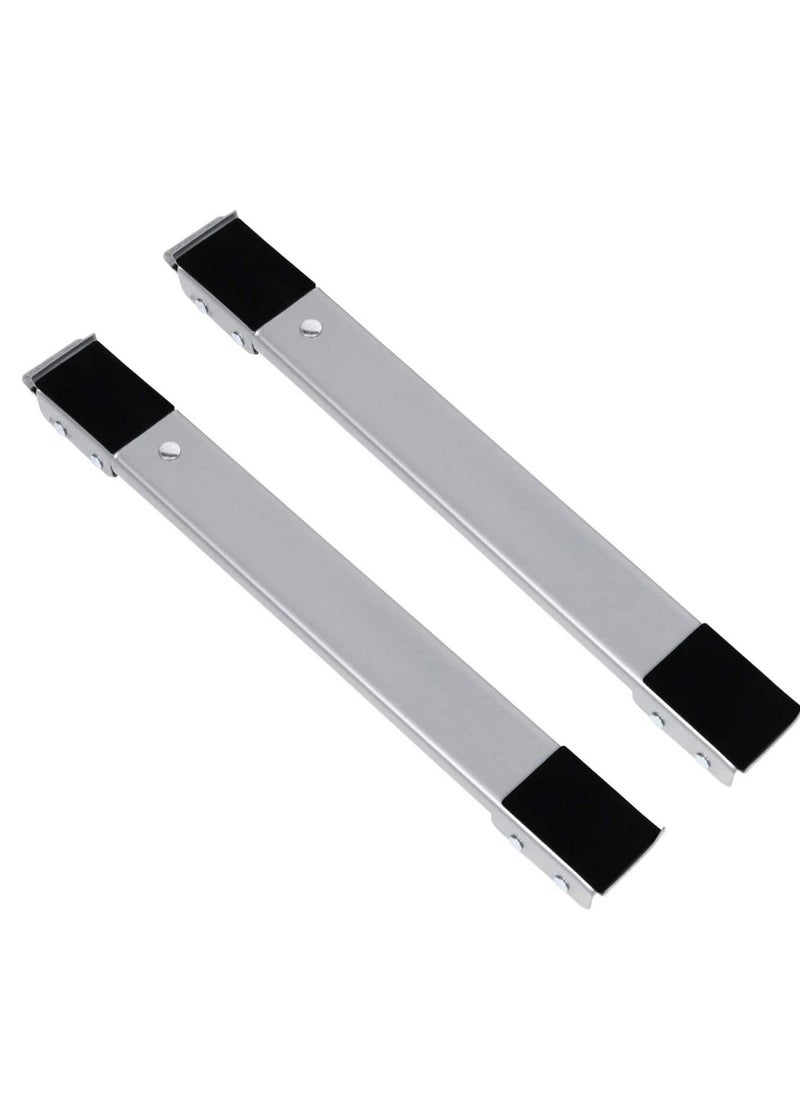 Washing Machine Stand with Wheels Adjustable Roller Base Mobile Roller Refrigerator Base Moving Cart for Dryer Fridge Furniture - Image 1