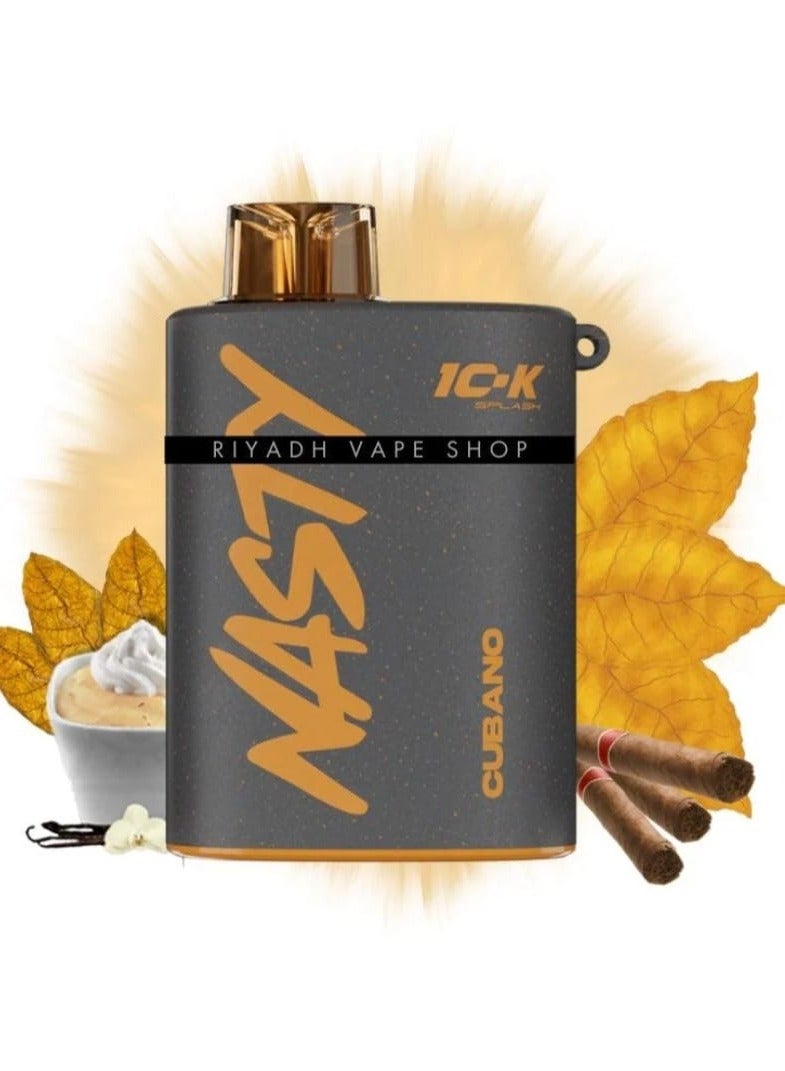 nasty Nasty I0-K Splash 10000 10K Puff Cubano