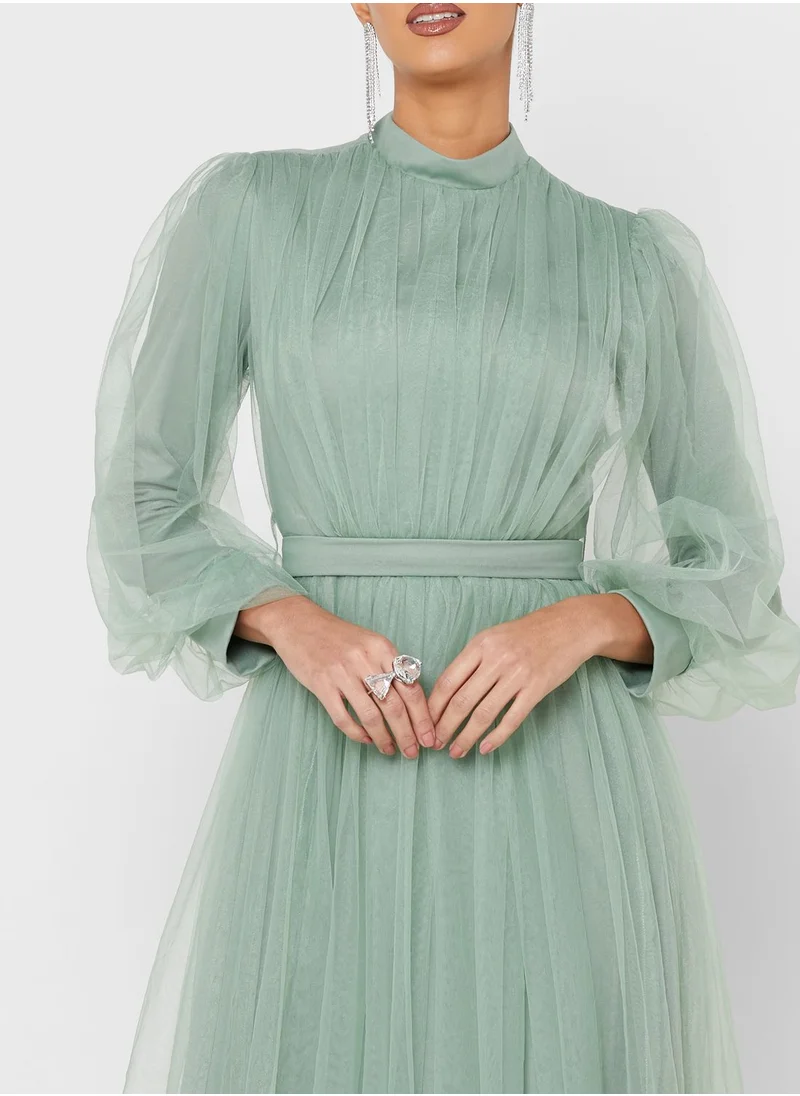 Khizana A-Line Tulle Dress