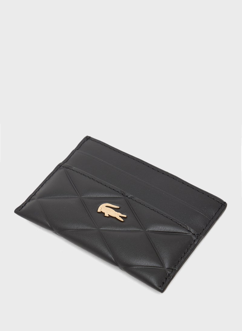 LACOSTE Logo Qulited Cardholder - Image 2