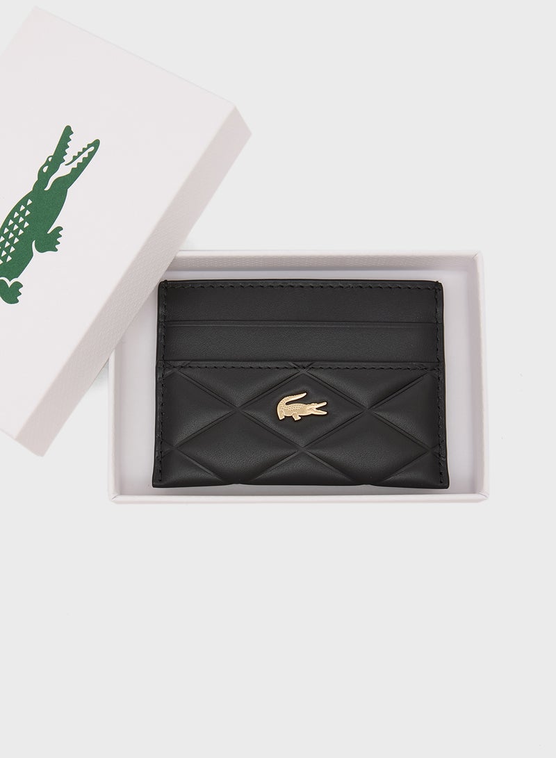 LACOSTE Logo Qulited Cardholder - Image 5
