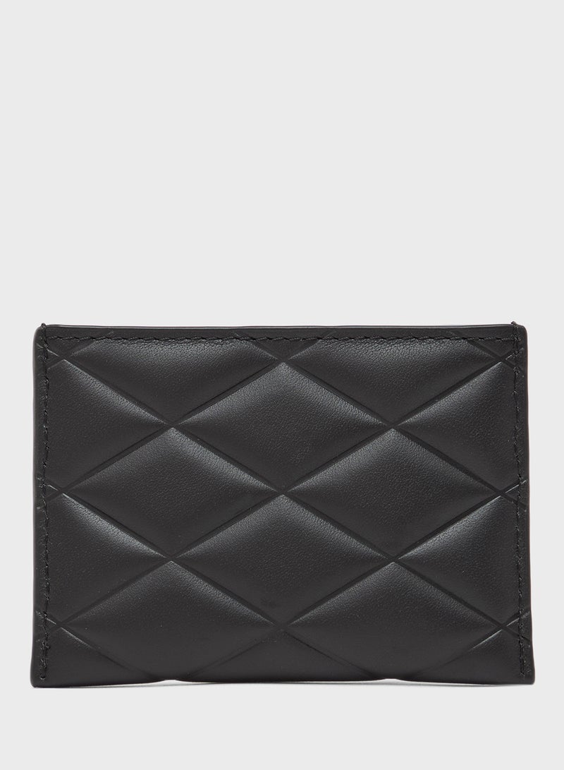 LACOSTE Logo Qulited Cardholder - Image 3