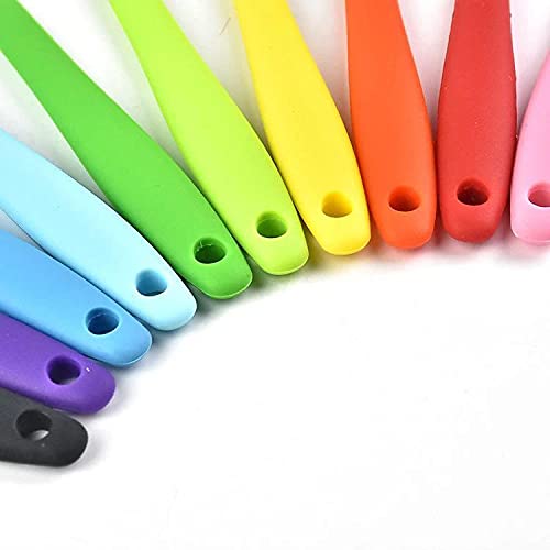 Folca NonStick Silicone Spatula Heat Resistant Baking Spatula6PC - Image 4