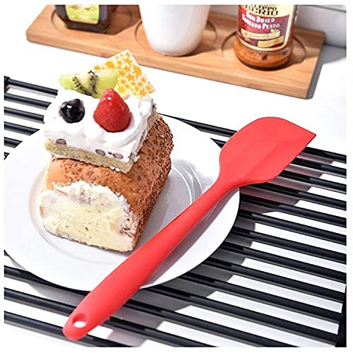 Folca NonStick Silicone Spatula Heat Resistant Baking Spatula6PC - Image 3