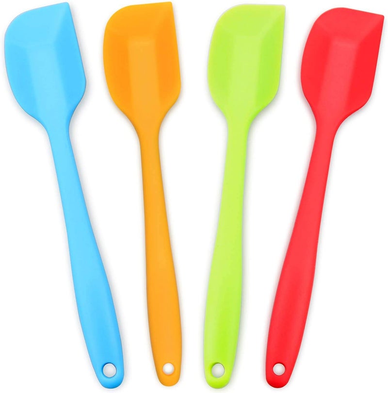 Folca NonStick Silicone Spatula Heat Resistant Baking Spatula6PC - Image 2
