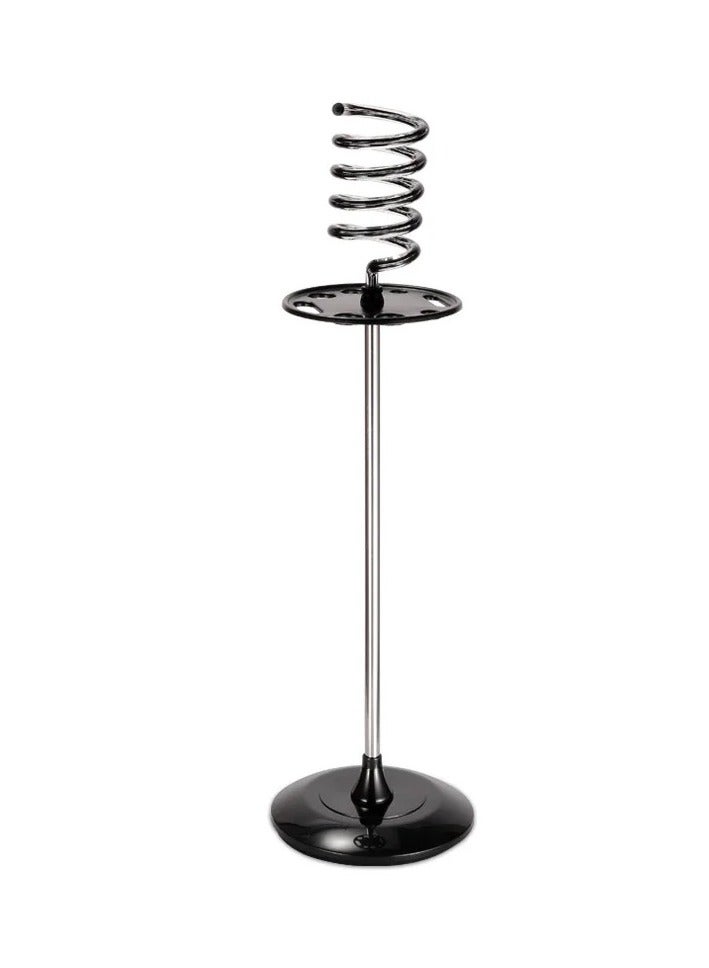 Generic Floor Stand Hair Dryer Spiral Holder, Hair Dryer Stand, Hair Dryer Holder, Blow Dryer Stand Holder for Bathroom, Vanity, Makeup Room  - Image 1