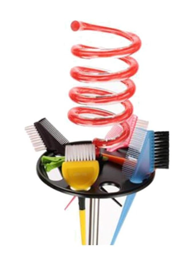 Generic Floor Stand Hair Dryer Spiral Holder, Hair Dryer Stand, Hair Dryer Holder, Blow Dryer Stand Holder for Bathroom, Vanity, Makeup Room  - Image 2