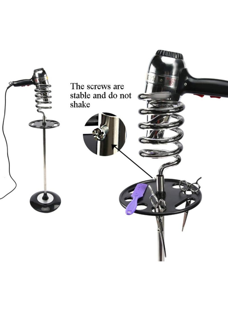 Generic Floor Stand Hair Dryer Spiral Holder, Hair Dryer Stand, Hair Dryer Holder, Blow Dryer Stand Holder for Bathroom, Vanity, Makeup Room  - Image 4