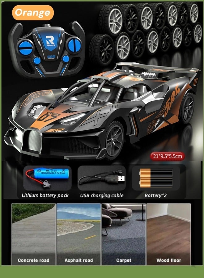 Remote Control Car,Four Wheel Racing,1：20 High Speed Rc Cars Toys,Lectric Toy Car Racing Car,Vehicle Racing Hobbyfor Boys Girls,Rechargeable,Suitable For All Terrains,Birthday Gifts For Kids  - Image 1