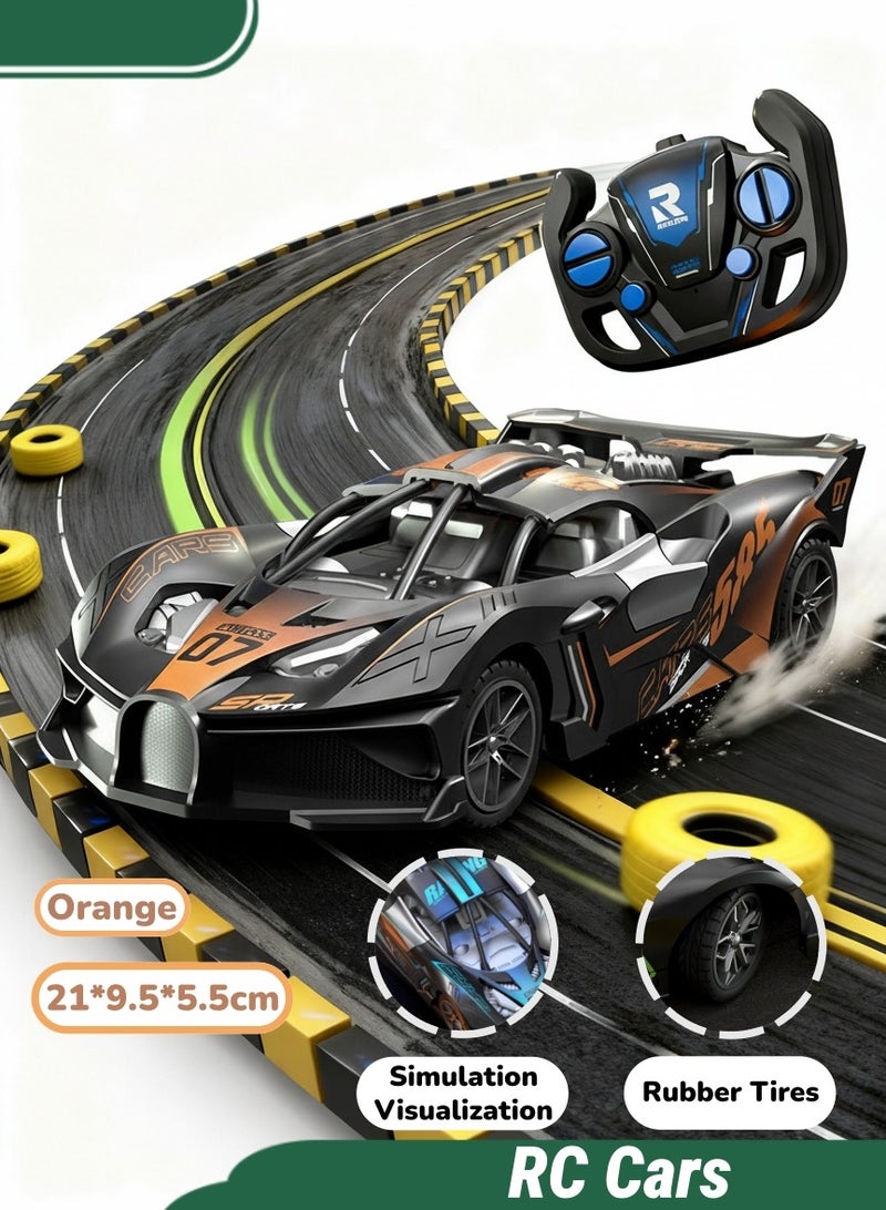 سيارة تحكم عن بعد، سباق بأربع عجلات، 1:20 لعبة سيارة تحكم عن بعد عالية السرعة، سيارة سباق كهربائية، هواية سباق سيارات للأولاد والبنات، قابلة لإعادة الشحن، مناسبة لجميع أنواع التضاريس، هدايا عيد ميلاد للأطفال - Image 1