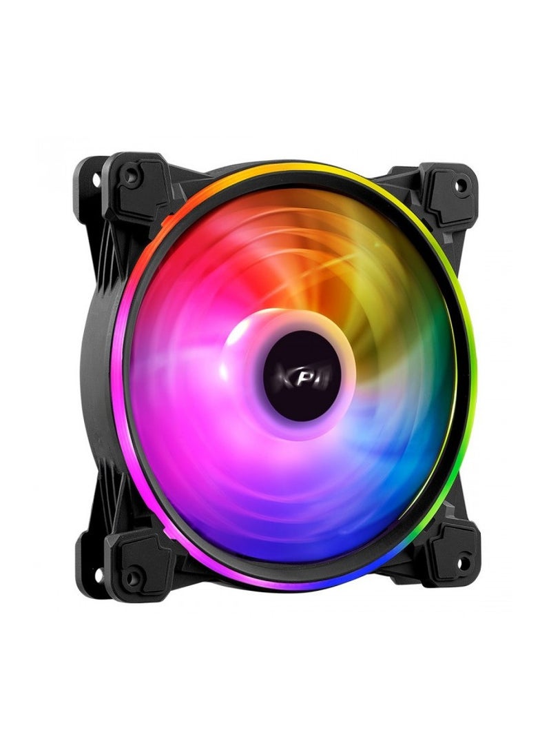 إكس بي جي Fan Hurricane 140Mm ARGB PWM Fan-BKCW Black - Image 2