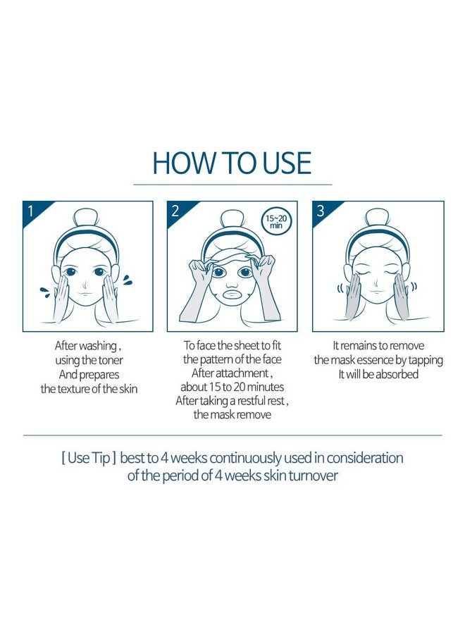 إليزافيكا عبوات أقنعة Deep Power Ringer من 10 أنواع/Koreanbeauty/Kbeauty/عبوة أقنعة الوجه/عبوة أقنعة ورقية