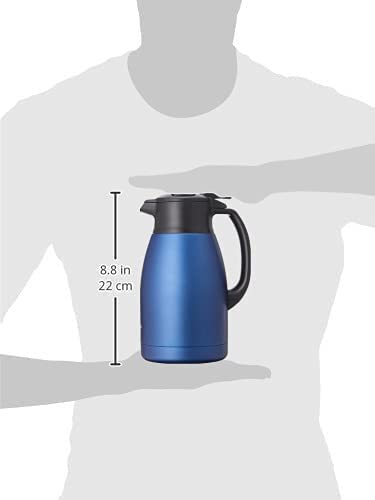 Zojirushi Zojirushi SH-HC15AD Stainless Steel Vacuum Carafe, 1.5 Liter, Matte Navy  - Image 5