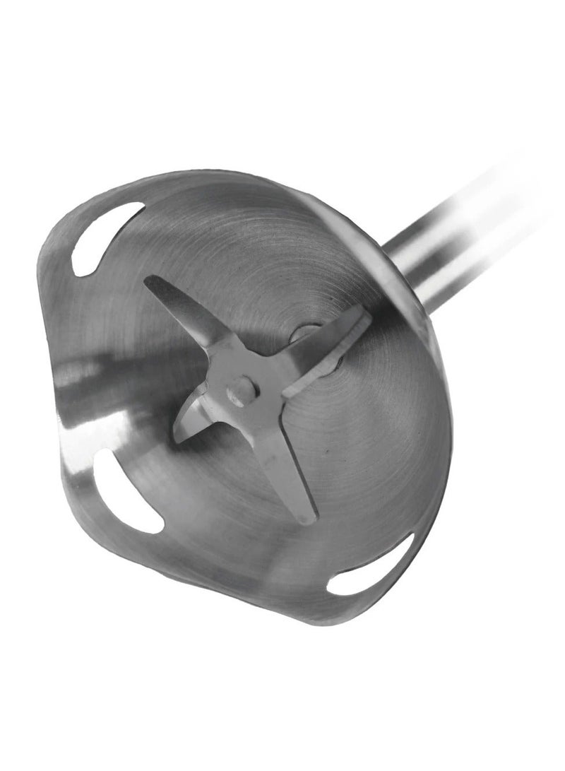 RAF مجموعة خلاط متعددة الوظائف 5 في 1 400 واط من الفولاذ المقاوم للصدأ مع سرعة توربو ومعالج طعام ومخفق حليب والمزيد - Image 3