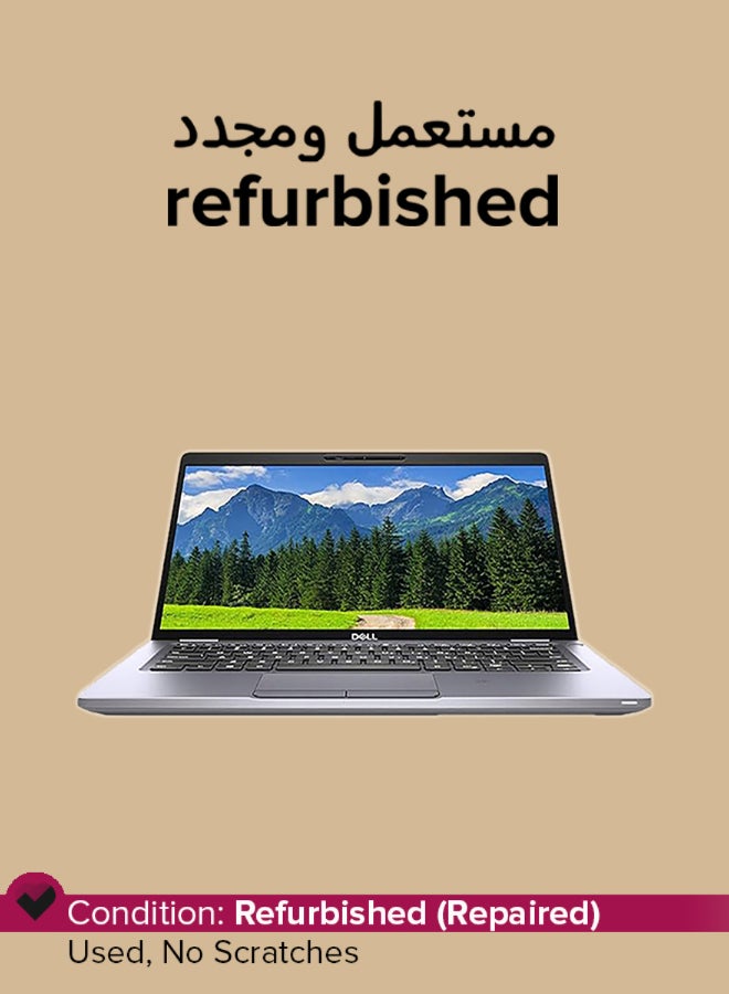 Refurbished - Latitude 5310 With 13-Inch Full HD Display,Intel Core i5 Processor/10th Gen/8GB RAM/256GB SSD/Intel UHD Graphics/Windows 10 Pro English Silver