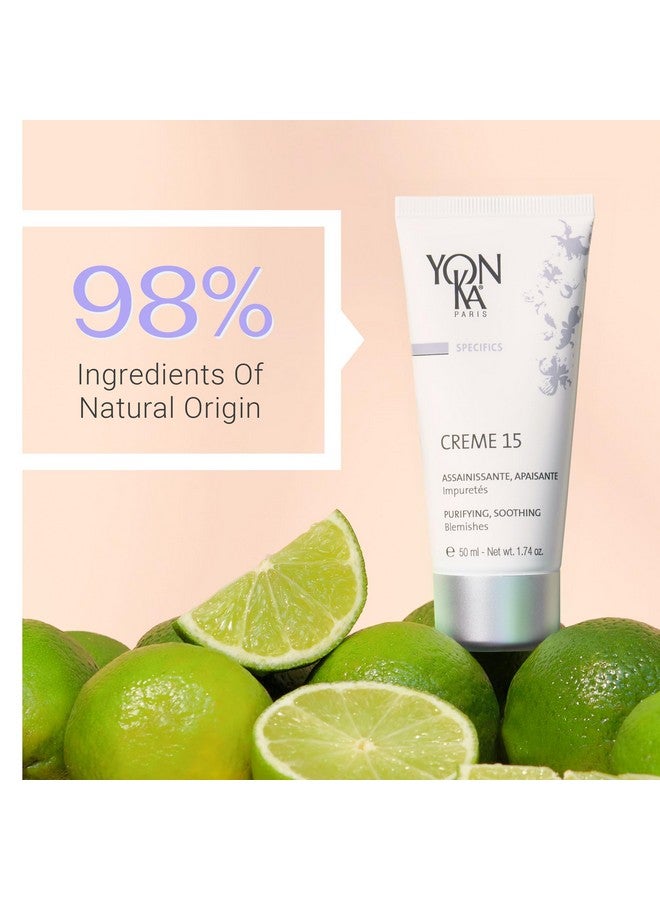 Yonka Yonka Specifics Creme 15 (50Ml) Acne Treatment Cream To Purify And Balance Blemish Prone Skin Soothe Irritation With Chamomile Parabenfree - Image 5