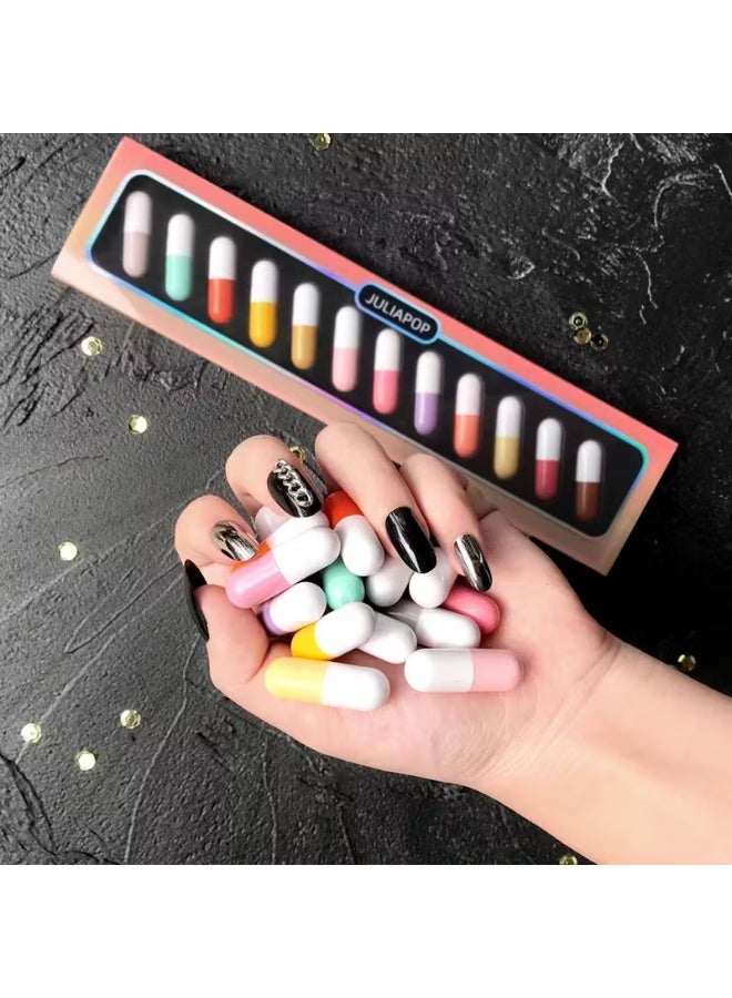 Juliapop 12pcs mini Capsule Lipstick Set – Long-Lasting Colorful Matte Lipsticks, Waterproof, Velvet Matte Finish, All-Day Wear Portable Travel Size Lipstick Gift Set for Women - Image 1