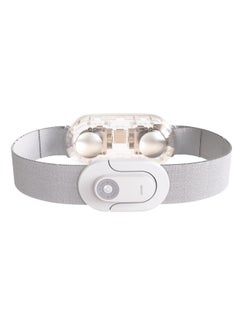porodo Therapeutic Lower Back & Legs Massager / Cordless Shiatsu Massage Belt with Remote Control/ 1.5H Runtime & Magnetic Buckle for Targeted Pain Relief & Muscle Recovery - White  - Image 4