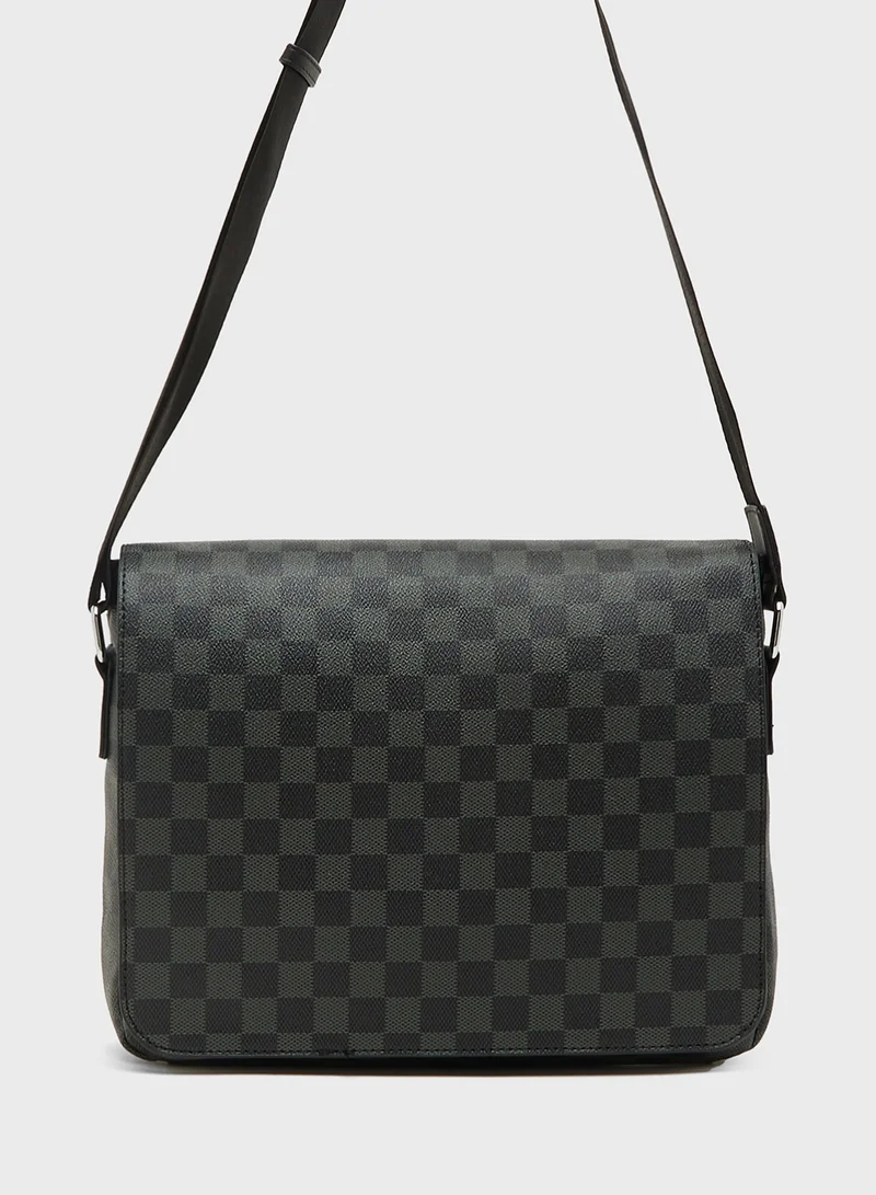 روبرت وود Casual Printed Crossbody Bag