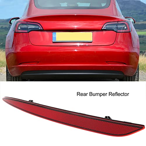Dpofirs Rear Bumper Reflector for 2017 to 2023 Red Lens Car Tail Reflector Light Rear Bumper Lights Replacement for Left 26565 6FV0A - Image 3