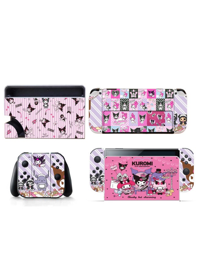 عام NS OLED طبقة حماية ملصق تحويل لا علامة ملصق الجلد ملصق مات الفينيل-اللون: a23 - Image 1