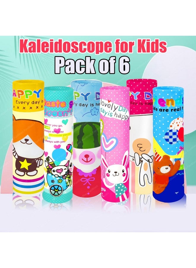 FunBlast Kaleidoscope for Kids, (Pack of 6) Best Birthday Return Gifts for Kids, Magical Kaleidoscopes, Kaleidoscope for Kids Return Gift, Toy for Kids, Return Gifts for Kids (Color May Vary) - Image 3