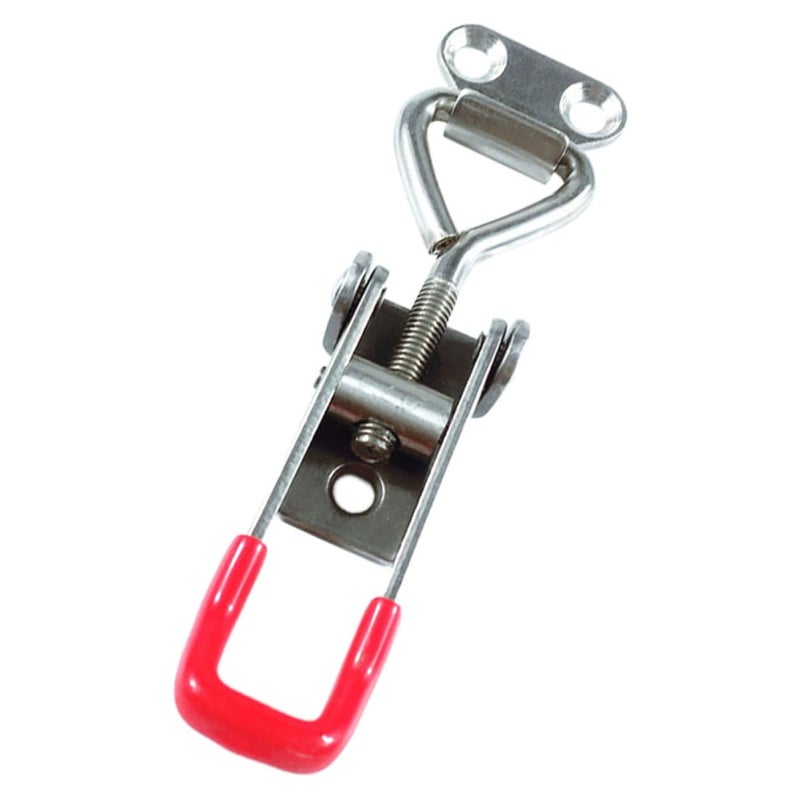Adjustable Stainless Steel Toggle Clamp Quick Release Door Bolt Tool for Woodworking - Image 2