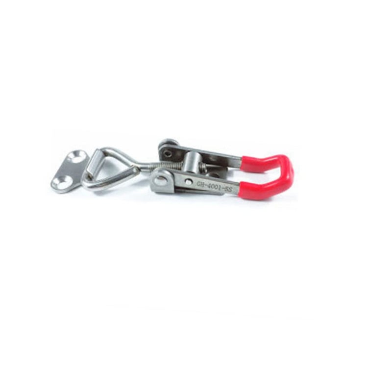 Adjustable Stainless Steel Toggle Clamp Quick Release Door Bolt Tool for Woodworking - Image 3