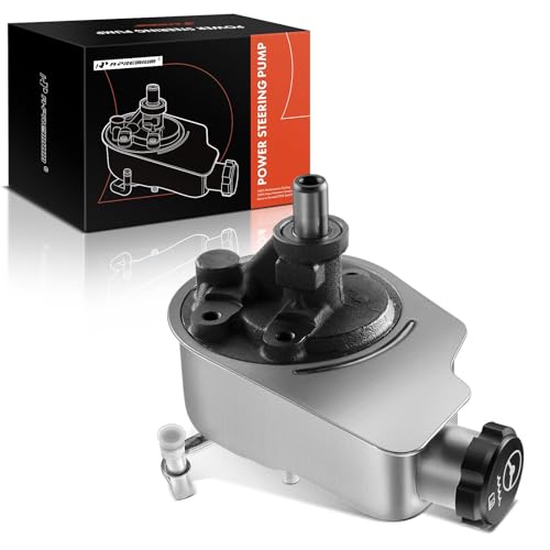 A-Premium Power Steering Pump, with Reservoir, Compatible with Chevrolet & GMC & Cadillac & Hummer - 1996-2014 - Silverado 1500, Suburban 1500, Escalade, Cheyenne, Avalanche 1500, Sierra 1500, Yukon - Image 1