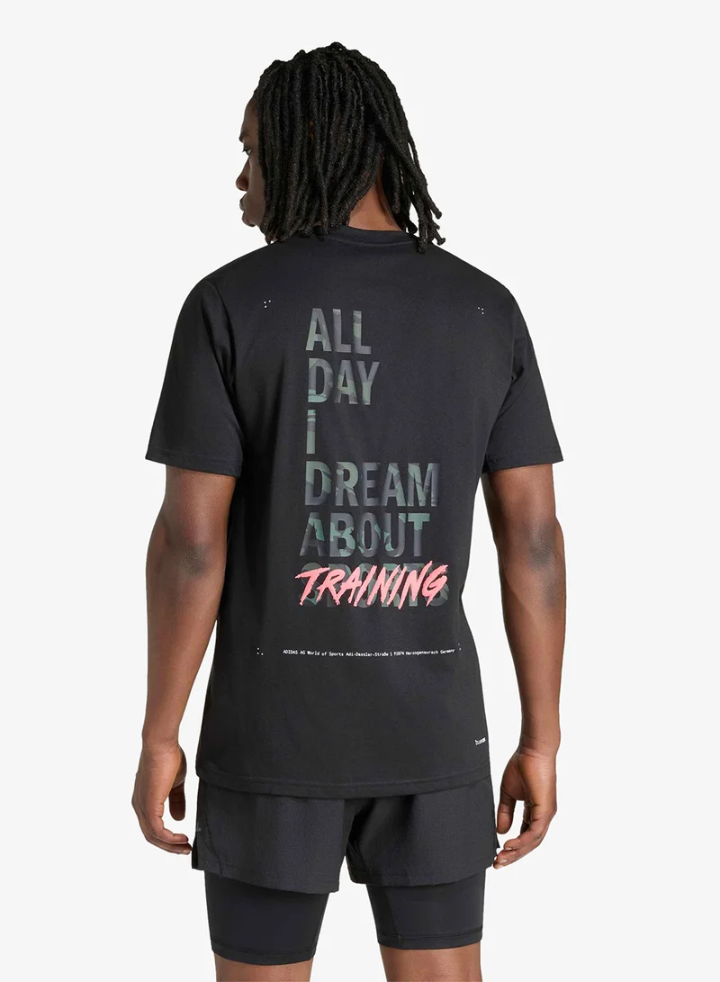 اديداس Climacool Camo Training Graphic T-Shirt