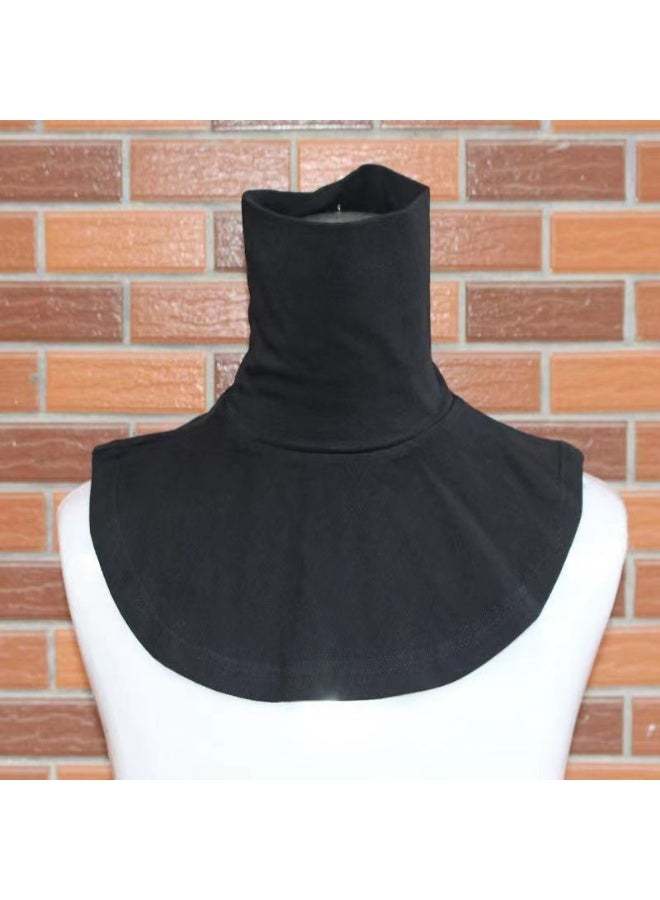 Women's Faux Turtleneck Half Top Mock Blouse Dickey Collar Winter - Image 2