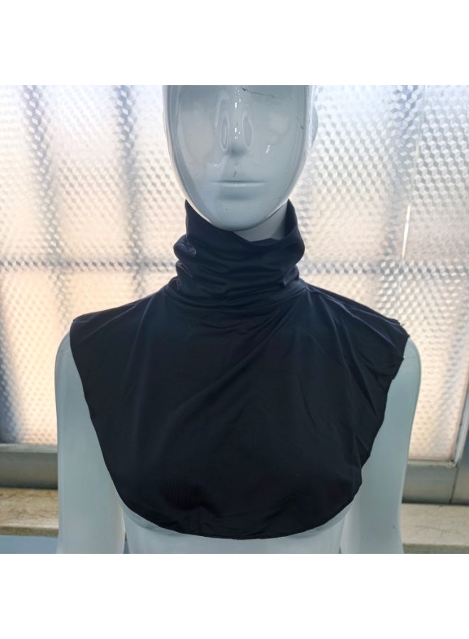 Women's Faux Turtleneck Half Top Mock Blouse Dickey Collar Winter - Image 5