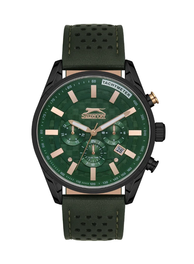 Slazenger SLAZENGER Men Multi Function Green Watch -SL.9.2096.2.04