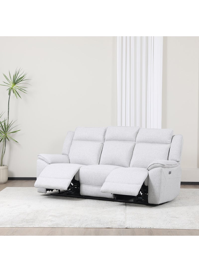Home Box Orem Power 3-Seater Fabric Recliner Sofa 97 x 103 x 205 cm - Image 5