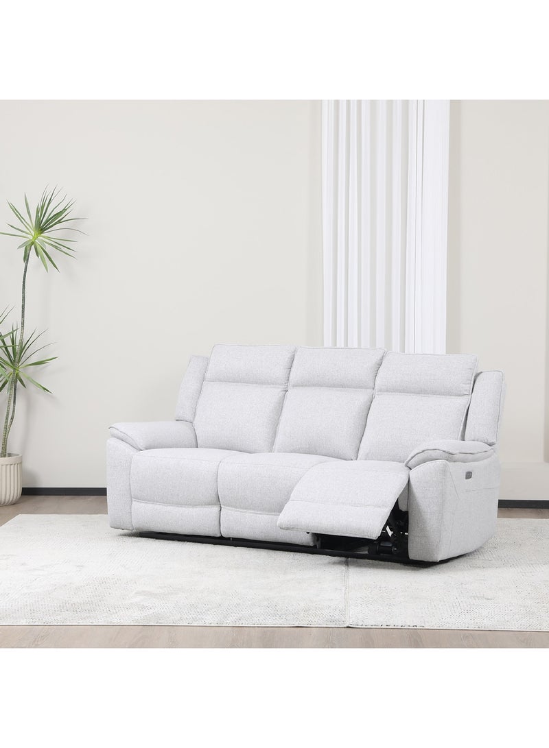Home Box Orem Power 3-Seater Fabric Recliner Sofa 97 x 103 x 205 cm - Image 4