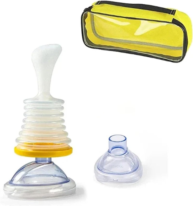 Household portable suffocation first aid kit, lung capacity breathing trainer (universal for adults and children) - Image 2