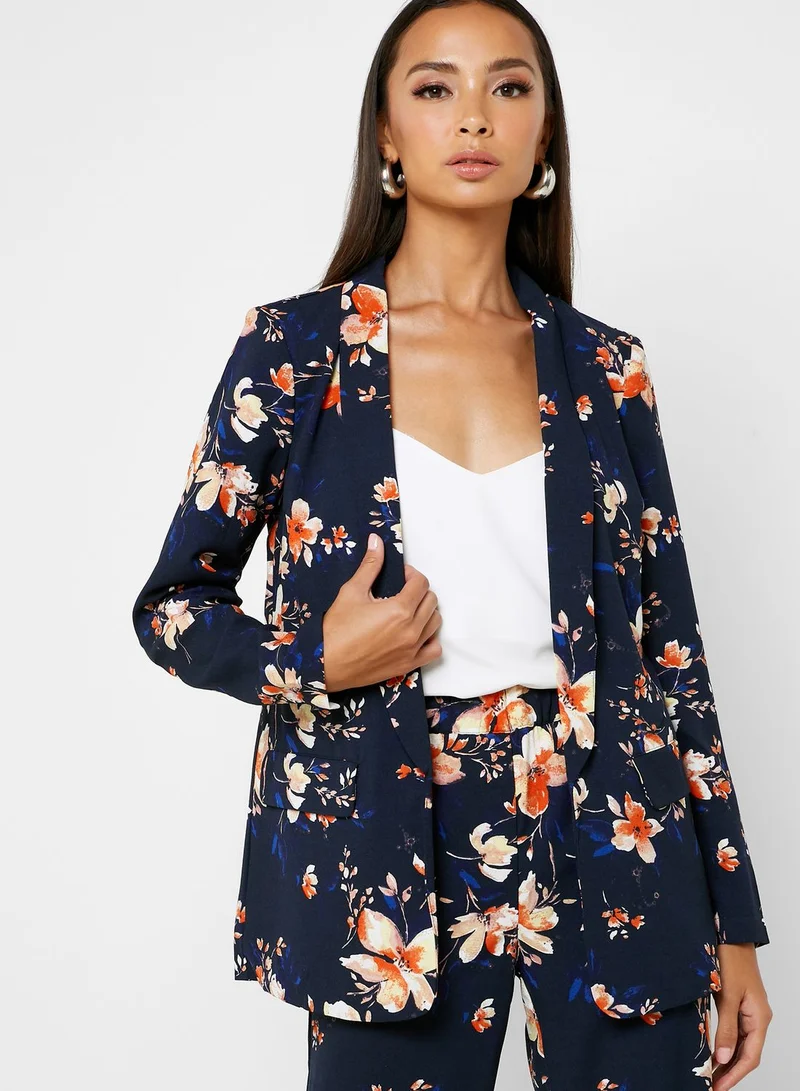 VERO MODA Floral Print Blazer
