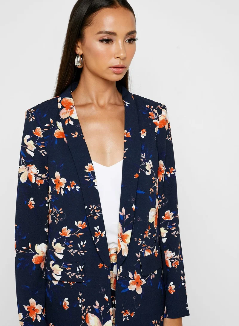 VERO MODA Floral Print Blazer